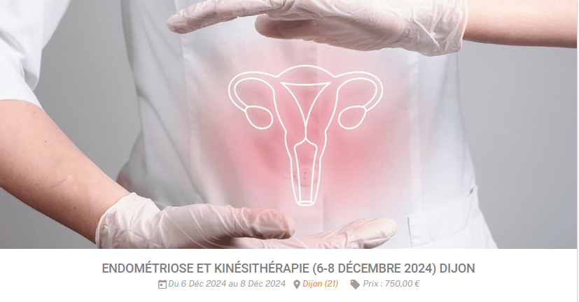 Image DPC : Endométriose et Kinésithérapie (Complet)