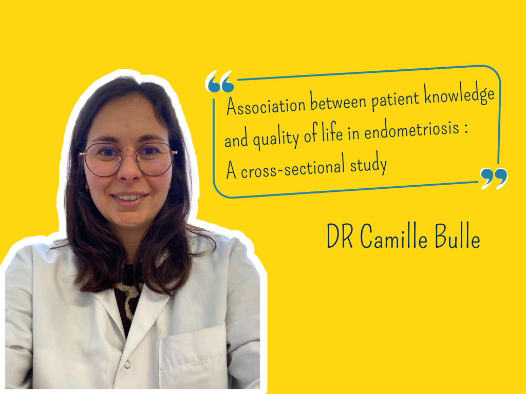 Etude du Dr BULLE : Lien entre les connaissances des patientes et la qualité de vie avec l'endométriose - Endo BFC